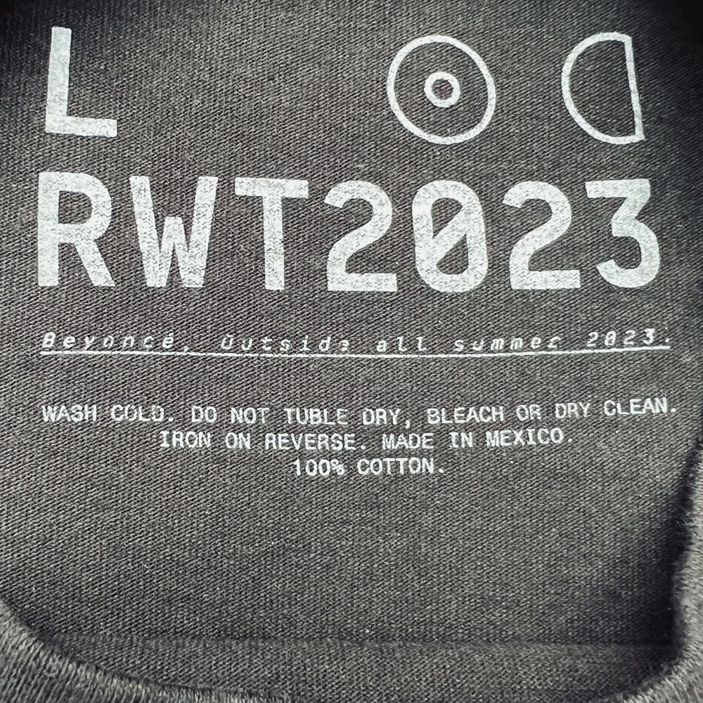 Beyoncé Renaissance World Tour 2023 T-shirt Large - Picture 4 of 4